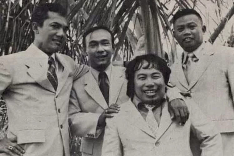 Kwartet Jaya bentukan Bing Slamet. Foto: TOPMEDIA / Istimewa