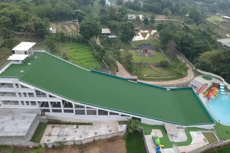 Waterslide Taman K Pandaan Pasuruan (Topmedia.co.id/istimewa)