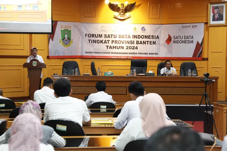 Forum Satu Data Provinsi Banten. Foto: TOPMEDIA / Biro Adpim Banten