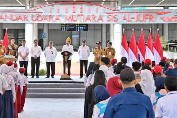 Presiden Jokowi Meresmikan Beberapa Bandara di Sulawesi Tengah dan Utara (Topmedia.co.id / Istimewa)