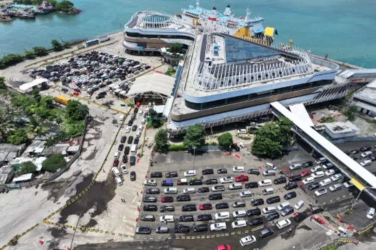 Dermaga Eksekutif Pelabuhan Merak, Banten. Foto: TOPMEDIA / Antara