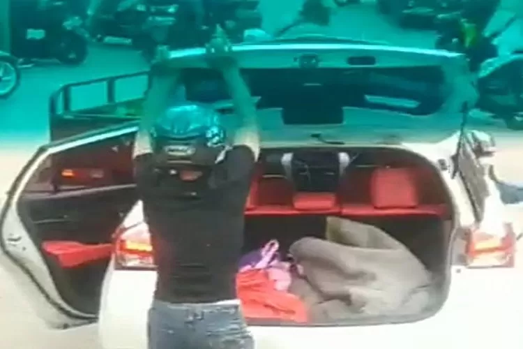 Video Amatir Mobil Pelaku Pembunuhan (Topmedia.co.id / Istimewa)