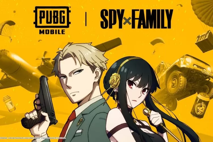 Koloberasi PUBG Mobile dan SpyxFamily. Foto: TOPMEDIA / Istimewa