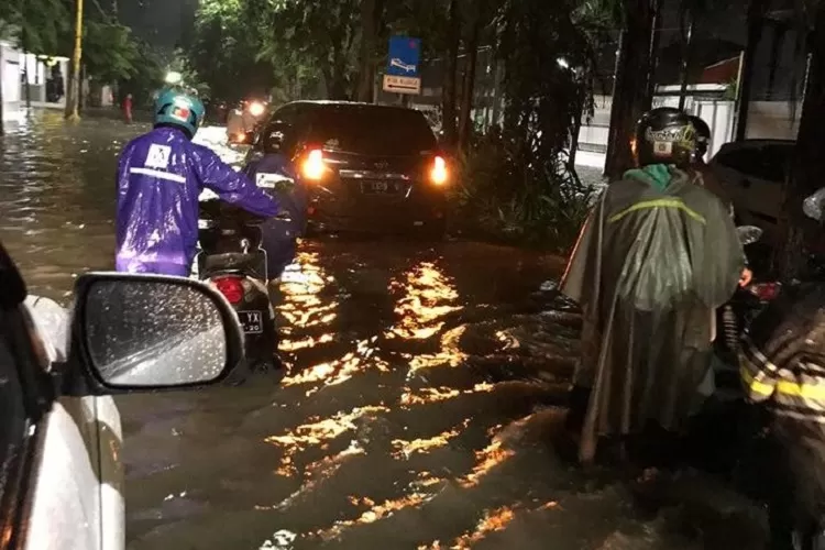 Baros Kabupaten Serang Terendam Banjir (Topmedia.co.id / Istimewa)