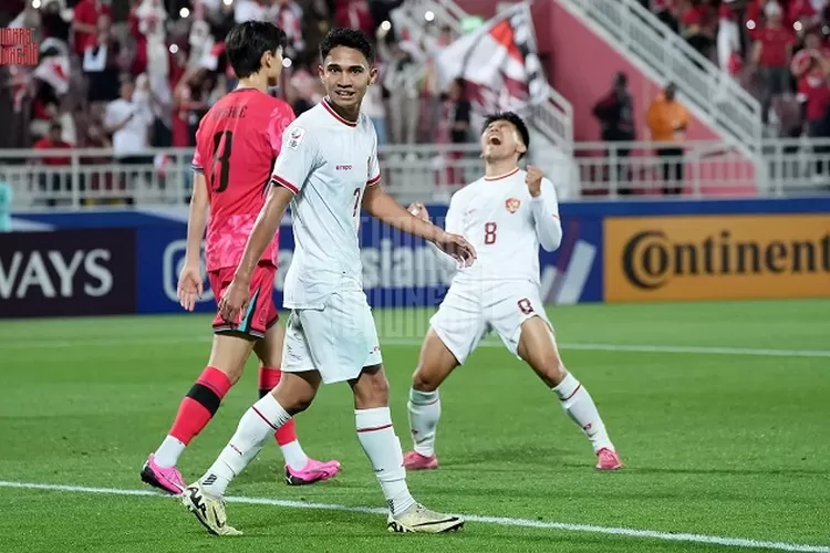 Timnas Indonesia vs Korea Selatan (Topmedia.co.id / akun X @TimnasIndonesia)