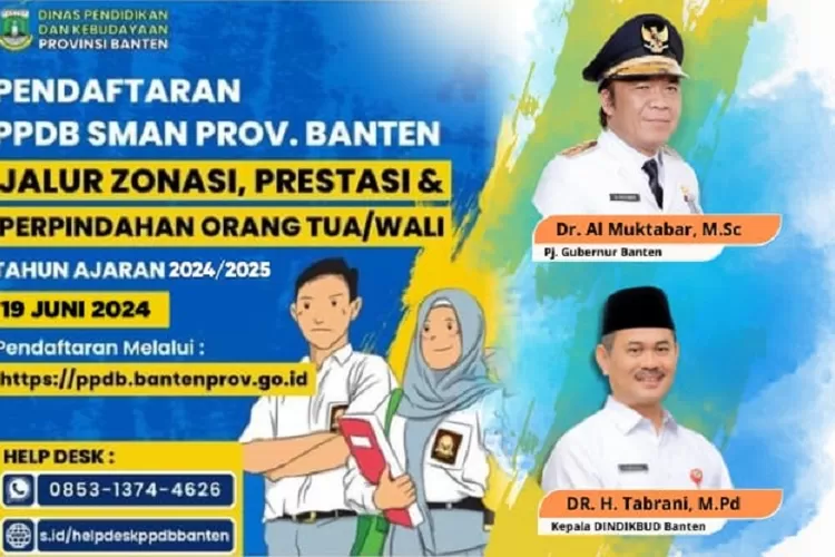 Pendaftaran PPDB SMAN Provinsi Banten (Topmedia.co.id / Istimewa)
