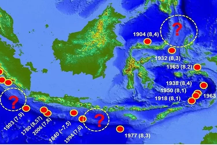 Wilayah yang Diprediksi Akan Terkena Dampak Gempa Megathrust Selat Sunda dan Mentawai-Siberut (TOPMedia.co.id / Istimewa)