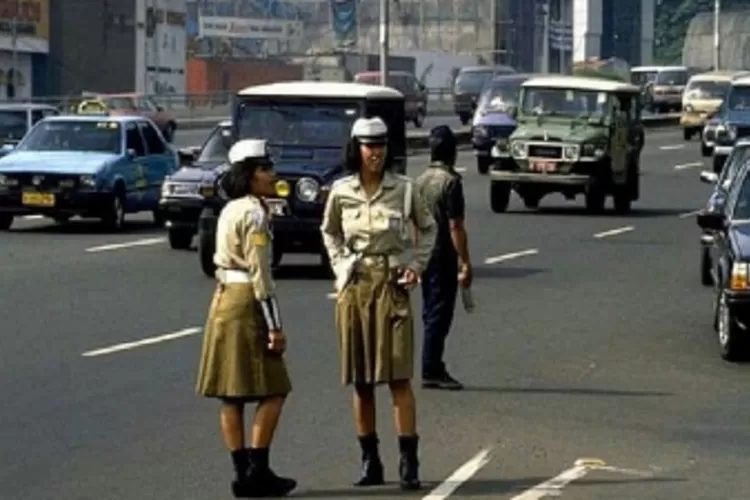 Potret Polisi Wanita (Polwan) jaman dahulu (TOPmedia/Istimewa)