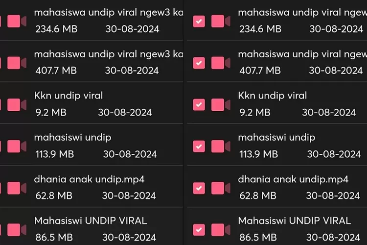 Potongan unggahan terkait isu KKN Undip yang viral di platform media sosial X (TOPMedia.co.id / Istimewa)