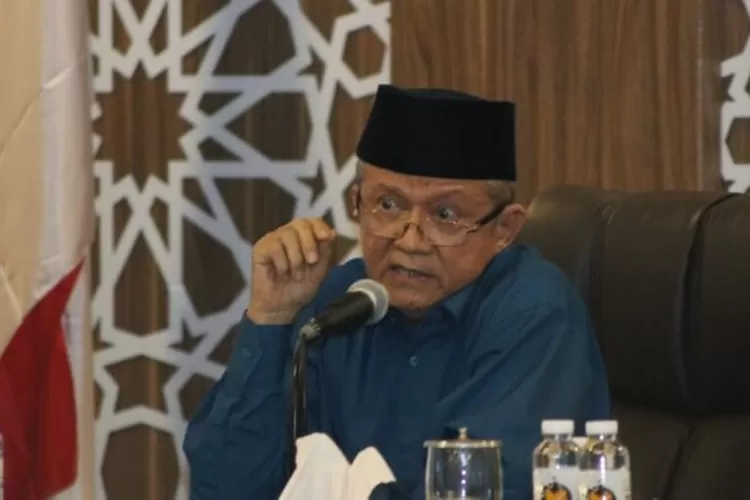 Wakil Ketua Umum Majelis Ulama Indonesia (MUI) Anwar Abbas yang sedang memberikan penjelasan (TOPMedia.co.id / Istimewa)