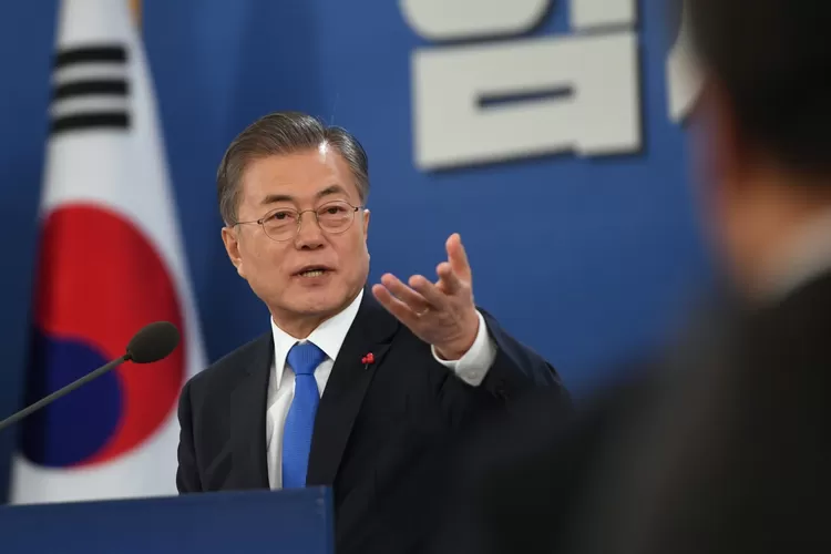 Moon Jae In, Mantan Presiden Korea Selatan (TOPMedia.co.id  / Istimewa)