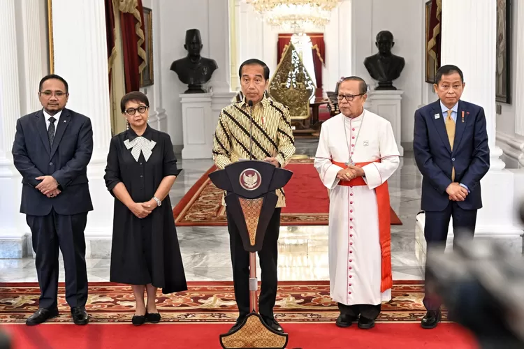 Presiden Joko Widodo di Istana Merdeka, Jakarta, pada Selasa, 3 September 2024. (TOPMedia.co.id / Istimewa)