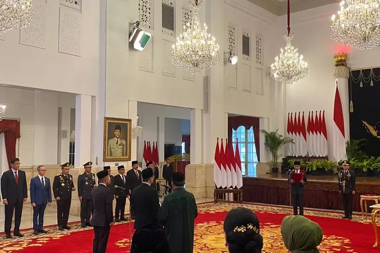 Pelantikan Saifullah Yusuf alias Gus Ipul Jadi Menteri Sosial (TOPMedia.co.id / Istimewa)