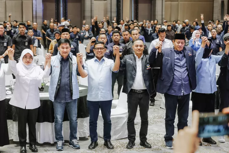 rapat konsolidasi pemenangan Pilkada Banten 2024, di salah satu Hotel di Tangerang, pada Jumat, (4/10/2024).  (TOPmedia.co.id / Istimewa)