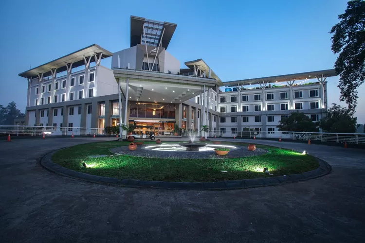 Penampakan Hotel The Royale Krakatau Cilegon (TOPmedia/Firasat Nikmatullah)