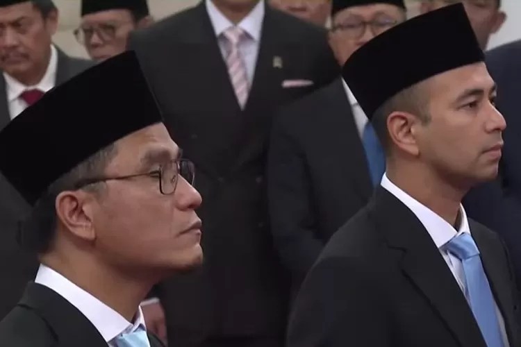 Potret Pelantikan Raffi Ahmad Sebagai Utusan Khusus Presiden Prabowo (TOPmedia.co.id / Istimewa)