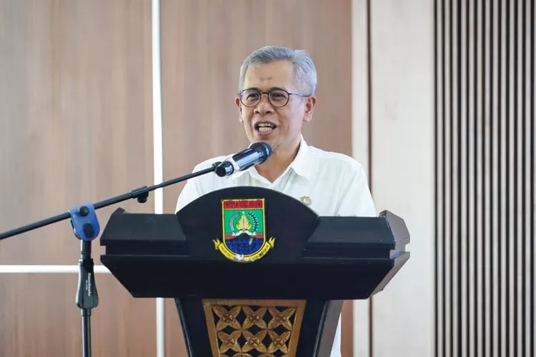 Kepala Dinas Koperasi dan UKM Kota Cilegon, Didin S. Maulana (TOPmedia/Firasat Nikmatullah)