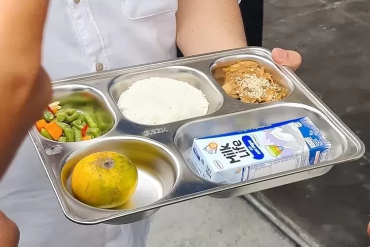 Ilustrasi makan bergizi gratis program Presiden Prabowo Subianto (TOPmedia.co.id / Istimewa)