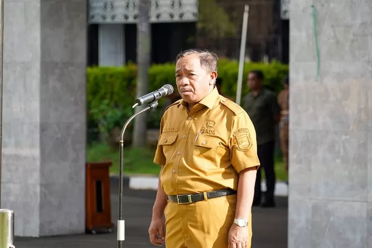 Sekretaris Daerah (Sekda) Pemkot Cilegon, Maman Mauludin (TOPmedia/Firasat Nikmatullah)