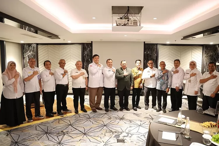 Gathering Sinergi Perkuat Pelayanan PT Bank Pembangunan Daerah Banten (Perseroda) Tbk di Hotel JHL Solitaire, Gading Serpong, Tangerang, Rabu 8 Januari 2025 (TOPmedia.co.id / Istimewa)