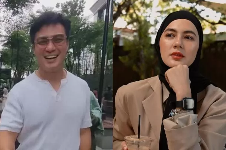 Baim Wong juga bingung dengan sikap anaknya yang takut pada Paula Verhoeven. (Kolase Instagram/baimwong - paula_verhoeven)