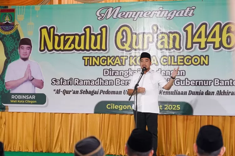 Wali Kota Cilegon, Robinsar. (TOPmedia/Firasat Nikmatullah)
