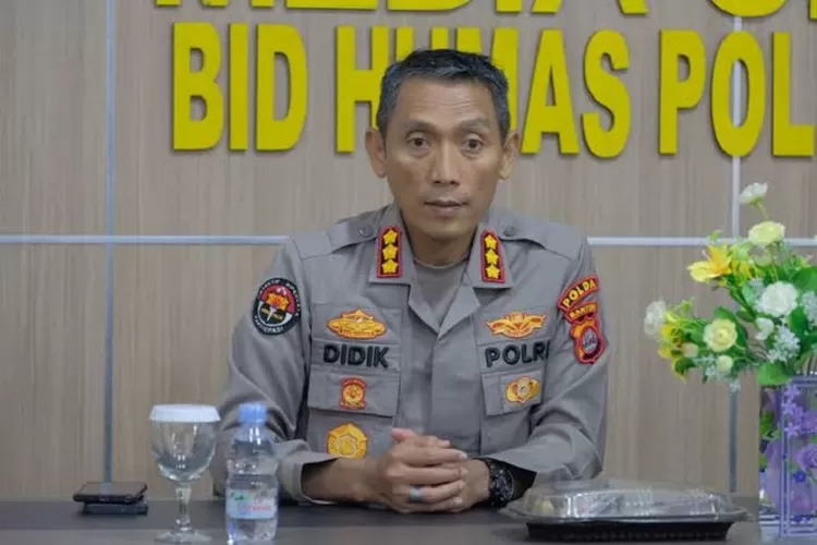 Kabid Humas Polda Banten Kombes Pol Didik Hariyanto (Sumber: Topmedia)