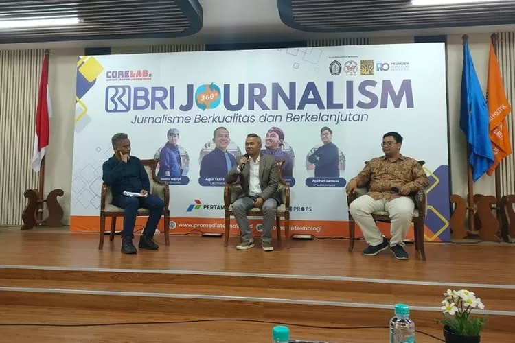 Acara Content Creator Laboratorium (Corelab) Promedia yang digelar di Kampus FISIP UNDIP, Semarang, pada Rabu, 23 Oktober 2024. (Dokumentasi Promedia).