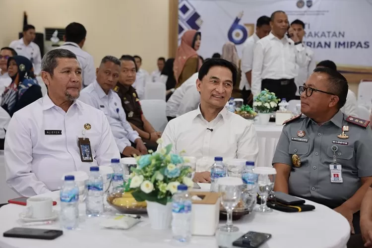 Wagub menghadiri Hari Bakti Pemasyarakatan ke-61 di Kantor Wilayah (Kanwil) Kementerian Imigrasi dan Pemasyarakatan (Kemenimipas) Provinsi Banten, Senin, (28/4/2025). 