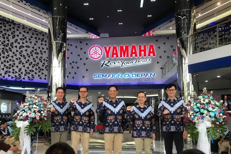 Momen peresmian Yamaha Flagship Shop Semarang, Rabu, 9 April 2025. (dok.)