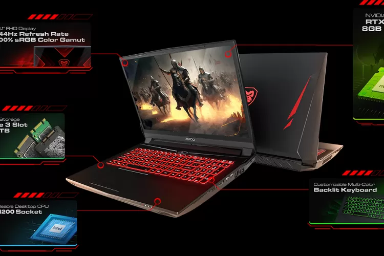 Review Laptop Gaming Axioo Pongo Performa Tercepat Abad Ini Dengan