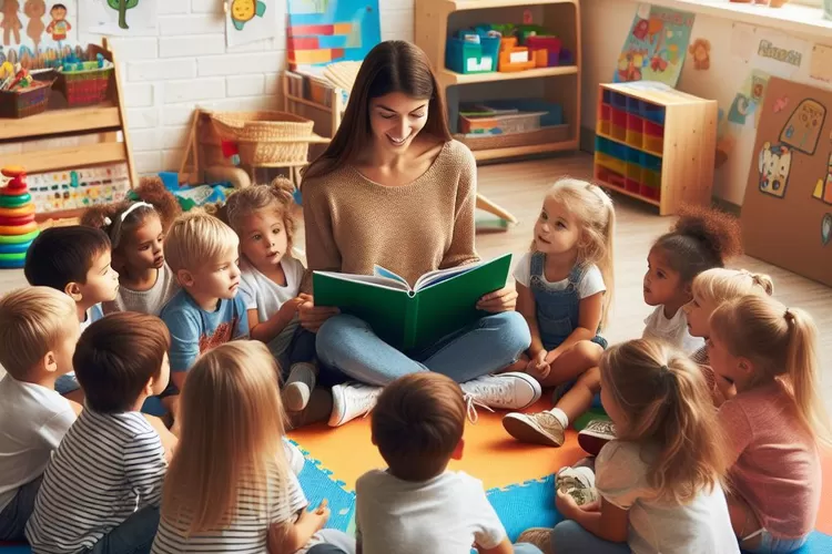 Empat Elemen Kunci Perkuat Pendidikan PAUD (Ilustrasi: Bing Image Creator)