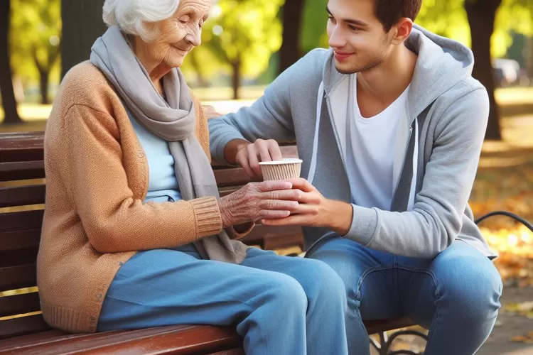 Tolonglah diri sendiri sebelum menolong orang lain (Ilustrasi: Bing Image Creator)