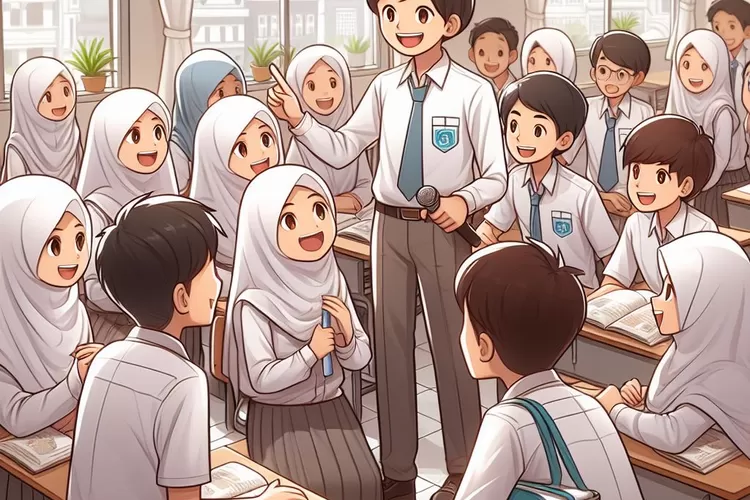 Panduan Praktis Membuat Visi, Misi, dan Program Kerja OSIS (Ilustrasi: Bing Image Creator)