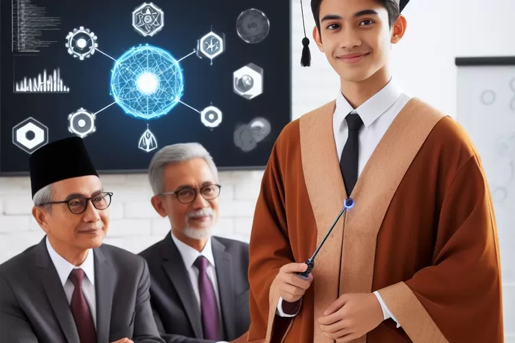 Tips menghadapi pertanyaan tentang metode penelitian dalam sidang skripsi (Ilustrasi: Bing Image Creator)