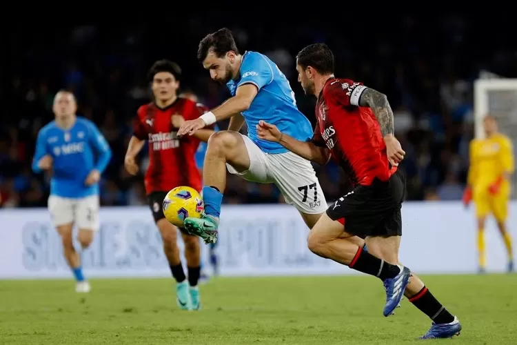 Napoli Bangkit Dari Ketertinggalan Untuk Menahan Imbang Milan 2-2 - DKlik  News