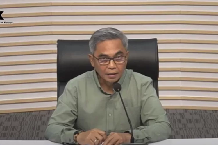 Konferensi Pers Komisi Pemberantasan Korupsi (KPK) terkait kasus dugaan suap proyek dinas PUPR yang melibatkan oknum anggota DPRD di Ogan Komering Ulu (OKU), Sumatera Selatan. (Dok. KPK)