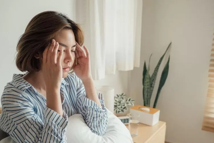 Ilustrasi sakit kepala  (Getty Images/staticnak1983)