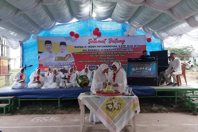 Kasidah Perjuangan dari MT Bustanul Qolbi Kibang Permai untuk Pasangan BERTAJI