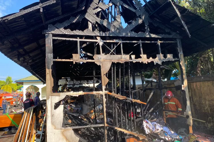 Gudang Dinas Pendidikan Muara Teweh (Dok. Kalteng Lima)