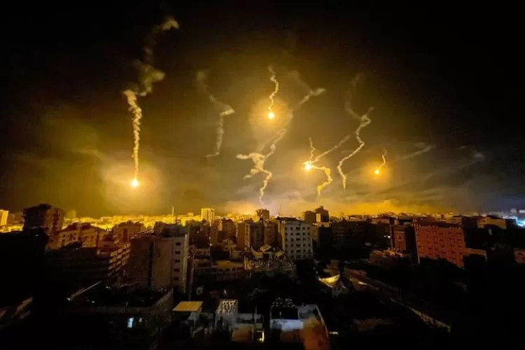 Houthi Yaman Lepaskan Rudal ke Israel (Instagram @mohamed.h.masri)