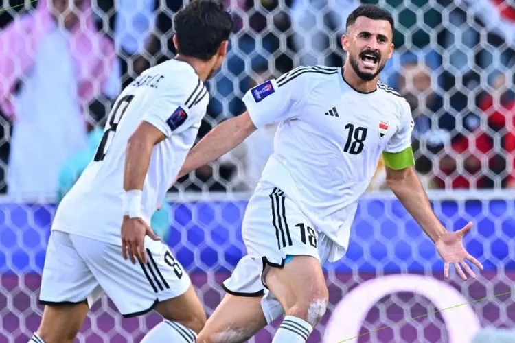 Irak VS Vietnam Dalam laga Piala Asia 2023 ( X @Irfan)