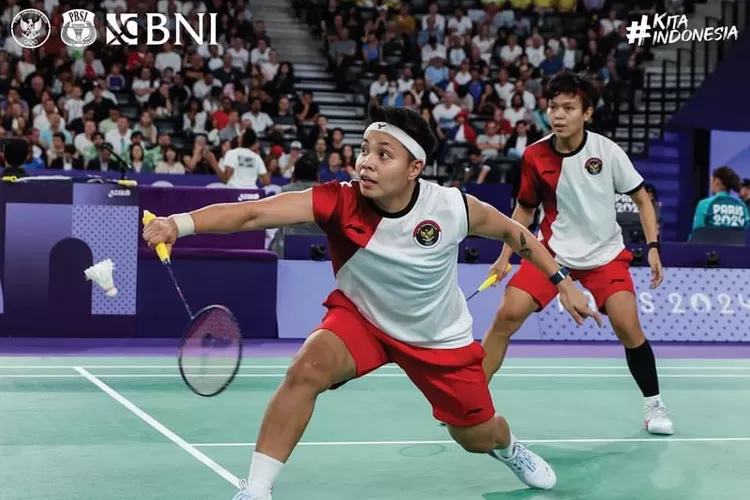 Apriyani Rahayu/Siti Fadia Silva Ramadhanti gagal melaju ke babak perempatfinal Olimpiade 2024