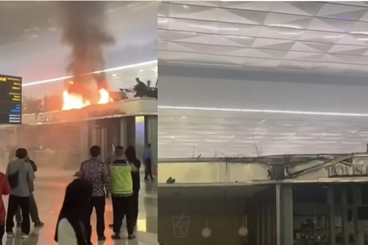 Tenan F&amp;B di terminal 3 Soetta alami kebakaran