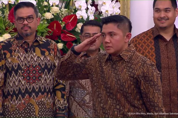 Mayor Teddy Indra Wijaya menjadi Sekretaris Kabinet. Segii gajinya (Youtube Sekretariat Presiden)