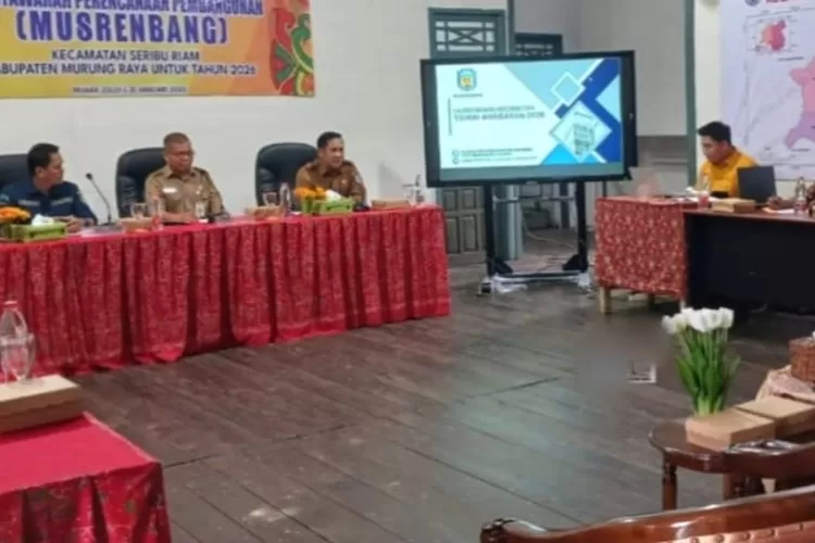 Musrenbang di Kecamatan Seribu Riam (kalteng Lima)