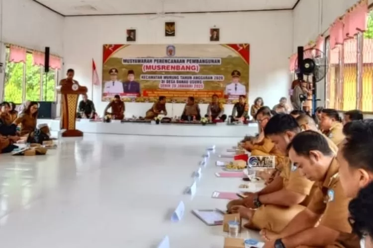 Pemkab Murung Raya Musrenbang di Kecamatan Murung  (kalteng lima)