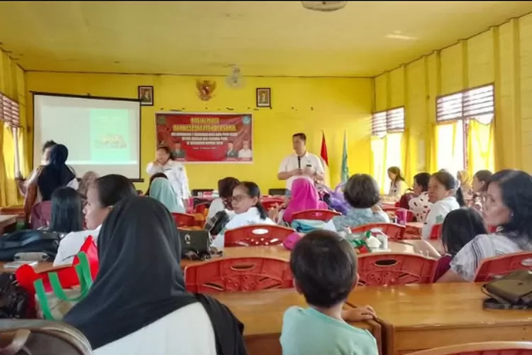 Korwil Kapuas Hilir melaksanakan sosialisasi 7 kebiasaan Baik Anak PAUD