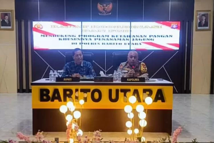Pemerintah Kabupaten Barito Utara (Pemkab Barut), Kalteng, menghadiri Focus Group Discussion (FGD) tentang ketahanan pangan dengan fokus pada produksi jagung hibrida pada Senin, 17 Februari 2025. Foto: 1TULAH.COM