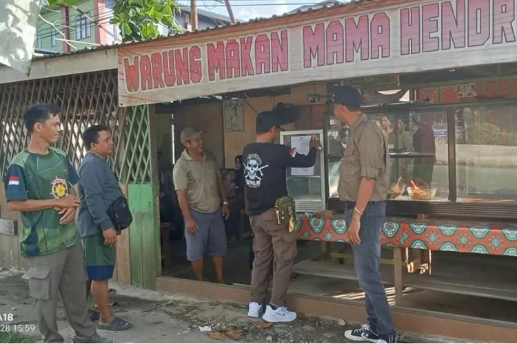 Satpol PP Murung Raya Sosialisasi Surat Edaran Bupati (foto : IST)